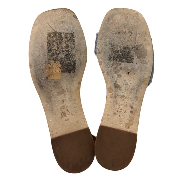 Tory Burch Eleanor Slide Leather in Dark Lotus Purple Woman’s 6 - Picture 6 of 7